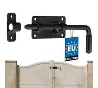 KOTARBAU Verrou à pêne 220 mm, serrure à pêne, porte à verrou, porte coulissante, porte coulissante, porte sectionnelle coulissante