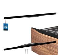 KOTARBAU® ZnAl Poignée d'armoire 560/540 mm | Poignées de placard de cuisine, poignée de tiroir, poignée de porte, noir mat