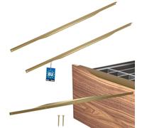 KOTARBAU® ZnAl Poignée d'armoire 800/780 mm | Lot de 2 poignées de placard de cuisine, poignées de tiroir, poignée de porte, placard, or mat