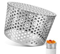 KOVSGQ Crapaudine De Gouttière Grille Gouttière Anti Feuilles Filtre De Descentes en Acier Inoxydable Filtre Anti Blocage De Toit Maille Protections pour Maison Avant-Toit Fossé Égout (126-145mm)