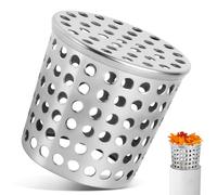 KOVSGQ Crapaudine De Gouttière Grille Gouttière Anti Feuilles Filtre De Descentes en Acier Inoxydable Filtre Anti Blocage De Toit Maille Protections pour Maison Avant-Toit Fossé Égout 50-63mm