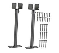kowaku 2 Pièces Pergola Rehausseur Toit Étrier Poutre Rotatif Vis Flange Hex Installation Simple Antidérapant Usage Balcon Terrasse Extérieur Pergola, 2 Pièces