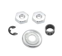 kowaku 5 Pièces Rondelle d'embrayage Clip en E Écrou de Guide Roulement à Aiguilles Pièces Robustes en Métal Adapté pour Tronçonneuse Réparation Entretien
