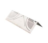 kowaku Angle Marqueur Règle à Tracer pour Angle Droit et Courbes sur Acier Inoxydable Outil Précis Adapté Aux Ingénieurs Techniciens Fabricati, 28cmx9cmx5.5cm