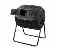 kowaku Bac à Compost Extérieur Composteur Tumbler Rotatif Baril Compostage Aération Optimisée Mélange Rapide Volume 160L Polypropylène Épais Structure Solide Adapté au Potager Cour Jardin