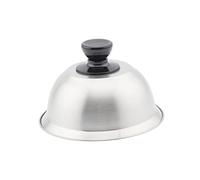 kowaku Cloche à Hamburger, Cloche de Cuisson en Acier Inoxydable, Couvercle de Barbecue avec Poignée, Hotte de Hamburger pour Cuisiner Steaks, Bacon 6,30 ''