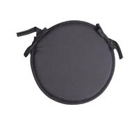 kowaku Coussin de Chaise Rond, Coussin D'assise Rembourré, Tapis de Méditation, Tissu Polyester, éponge, Convient pour La Cuisine, La Chambre, Le Salon, Gris foncé 30cm