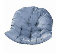 kowaku Coussin de Siège Suspendu Coussin Fauteuil Suspendu Coussin Hamac Coussin d'Assise Dossier Rembourré Épais avec Insert Amovible à Fermeture Éclair, Bleu, 85 105cm