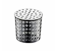kowaku Couvercle de Drain Crépine Anti-déchets Grille Inoxydable Facile à Nettoyer Spéciale Extérieur pour Balcon Toit Terrasse Mur Pratique pour Entretien Régulier, 63mm Conique 201 Acier