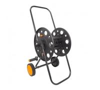 kowaku Dévidoir Tuyau Jardin Chariot Dévidoir Rangement Enrouleur Tuyau Cadre Fer avec Mobile Capacité 100 M Adapté à Arrosage Lavage Voiture Travaux Jardinage