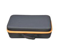 kowaku Mallette de Protection pour Outils D'électricien, Mallette étanche Oxford pour Perceuse électrique avec Dragonne et Compartiment En Filet, bord orange