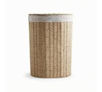kowaku Panier à Linge avec Couvercle Panier de Rangement Corbeille à Linge Panier Tressé Corde Papier Écologique Tressée Capacité Généreuse Maintien de