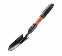 kowaku Pelle de Creusage Accessoire Plantation Transplantoir Jardin Manche Long Caoutchouc Outil Solide Adaptée pour Sol Dur Jardin Plage Entretien Terrain, Longue+Épaisse+Étroite