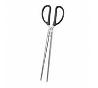 kowaku Pince Barbecue En Acier Inoxydable Multifonction Pince à Griller Den Dentelées Robuste Longue Pincte Cuisine pr Camping, Cheminée, 41CM