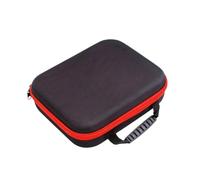 kowaku Sac de Rangement Perceuse Étui Organisateur Pochette Outils Oxford Robuste avec Structure Semi Rigide et Protection Anti Chocs Zipper Complet à, Noir, Rouge, Sac Carré À Bord Rouge