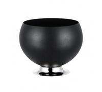 kowaku Seau à Glace Commercial en Acier Inoxydable sur Pied Rafraîchisseur de Boissons Accessoires de Bar Réutilisables Adaptés au Service Professionnel, Blk Spherical Base L