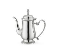 kowaku Service à Café Cafetière Verseuse Carafe Pot avec Couvercle Inox Poli Lustre Miroir Résistant à Ornemental Bec Courbé Poignée Solide Adapté, Petit