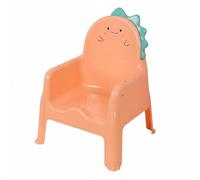 kowaku Siège à Manger Enfant Chaise Bébé Rehausseur Fauteuil Confort Dossier Ergonomique PP Épais Base Antidérapante Entretien Facile Démontable Adapté à, Orange, Sans Plaque