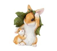 kowaku Statue de Lapin, Sculpture Artistique, Objet de Collection, Ornement Décoratif Moderne, Figurine de Lapin, Décoration Intérieure pour Patio, Balcon, P