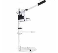 kowaku Support de Perceuse à Colonne Support de Perçage Socle Chariot Réglable en Métal pour Fixation Ferme et Mouvement Réduit sur Établi et Banc , Base En Fonte À Double Plaque Et Trou Unique