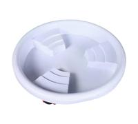 kowaku Support de Plantes Mobile Porte-Pot à roulettes Plateau à Roues Chariot sur Roues Polypropylène Robuste Rangement Pratique pour Pots Lourds Utilisable, Diamètre extérieur 46 cm