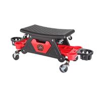 kowaku Tabouret de Polissage Détachable Chaise Roulante d'Atelier Tabouret Bas Ergonomique Siège Mobile avec roulettes et, Noir, Rouge, Siège De Réparation Automobile De Troisième Génération