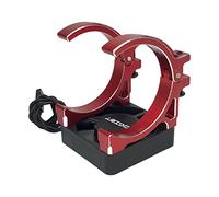 kowaku Ventilateur de Refroidissement pour Moteur RC avec Support Métallique Robuste, Conçu pour Refroidir Les Moteurs Brushless à L'échelle. Convient Au, Support Double Rouge