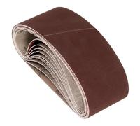 Kozelo 12 Pcs Bandes Abrasives 76mm x 457mm 400 Grain Oxyde D'Aluminium Papier Abrasif Pour Ponceuse À Bande Meulage Métal Travail Du Bois Enlèvement De Rouille