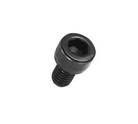 Kozelo 25Pcs Vis à Tête Cylindrique M6-1 x 10mm Noir Oxyde Grade 12,9 Noir