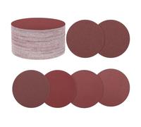 Kozelo 60 Pack Kit De Disques À Poncer 150mm 6 Pouce 80/120/180/240/320/400 Grit Crochet Papier Abrasif Pour Orbital Aléatoire Pour Sableuse À Plâtre Bois Métal