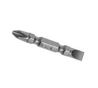Kozelo Double Terminé Embouts - [2 pouce x H1/4 x PH2/SL6], S2 Acier | Magnétique Phillips & Fente Tournevis pour Pneumatique ou énergie Outil Utilisation