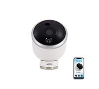 KOZII, KCAMR1080IP, Caméra Connectée Orientable Full HD 1080P avec Détecteur de Mouvement, IP54, Blanc, Idéale pour la Sécurité Intérieure et Extérieure, Facile à Installer