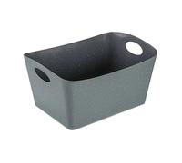 Koziol Boîte de rangement Boxxx L 15 l Recycled ash grey