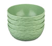 Koziol Bol Club thermoplastique biocirculaire Ø16.2 cm. 4 pièces Nature leaf green