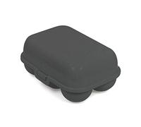 Boîte de rangement pour œufs EGGS TO GO MINI 17 cm, pour 6 œufs, gris cendré naturel, Koziol