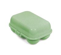 Boîte de rangement pour œufs EGGS TO GO MINI 17 cm, pour 6 œufs, vert feuillu, Koziol