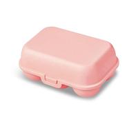 Koziol EGGS TO GO boîte à œufs pour | Boîte de transport | Boîte de rangement | Plastique biocirculaire, empilable, passe au lave-vaisselle | Cuisine, maison, camping (rose doux, 6 œufs)
