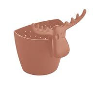 Koziol RUDOLF Passoire à thé pour thé en vrac | Pour une portion de tasse | À suspendre | Plastique biocirculaire, passe au lave-vaisselle, passe au lave-vaisselle, cuisine, maison, table dressée