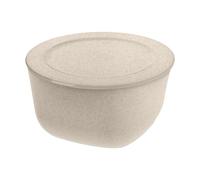 Koziol Saladier avec couvercle Connect thermoplastique biocirculaire 4 L Nature desert sand