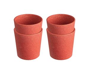 Koziol Tasse Connect S 19 cl. lot de 4 Nature coral