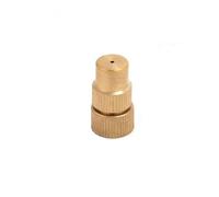 Kpjovnar Pistolet d'arrosage réglable, coudé et Droit pour Un arrosage Facile. Buse réglable en Laiton, Lot de 3.