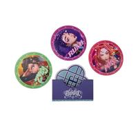 Kpop Demon Hunters - Lot de 4 Dessous de Verre - HUNTR/X - Licence Officielle - CINEREPLICAS