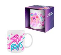 KPop Demon Hunters Tasse Petit-Déjeuner, Mug en Céramique, Mug Saja Boys Derpy & Sussie Design, Coffret Cadeau pour Filles (Saja Boys)