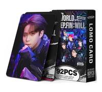 KPOPBP KPOP Album The World EP.FIN: Will Photocards Kpop Cadeau Merch pour les fans Lomo Cards Set