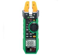KPS-PA440 Pince Ampèremétrique Professionnelle à Mâchoire Ouverte - Multimètre Numérique pour Mesure de Courant AC 200A, DC 1000µA, Tension AC/DC 600V, Température, Fréquence, Capacité et NCV