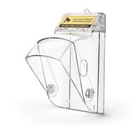 KQFCAZRE Boîtier Sonnette avec Visière Étanche Protection Transparent