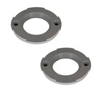 KQFCAZRE Lot de 2 Plaques de Fixation Murales de Rechange pour Nest Cam, avec Collier de Verrouillage et Ancrage en Polypropylène (PP), Idéales pour La Sécurit