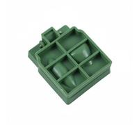 KQFCAZRE Moule à Appâts à Clapet Portable Moule à Appâts Rectangulaire Réutilisable Formeur D'appât
