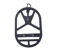 KQFCAZRE Organisateur de Chaussures Portable En Silicone avec Mousqueton, Gain de Place, Idéal pour Le Camping. Matériau Flexible. Convient pour Le Camping, noir M