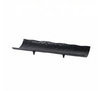 KQFCAZRE Plateau En Aluminium avec Piètement Surélevé Plateau Décoratif Contemporain Plat Présentation pour Console, Grand 58 19 H6cm, Nouveau Style Chinois, Avec Pieds, Noir